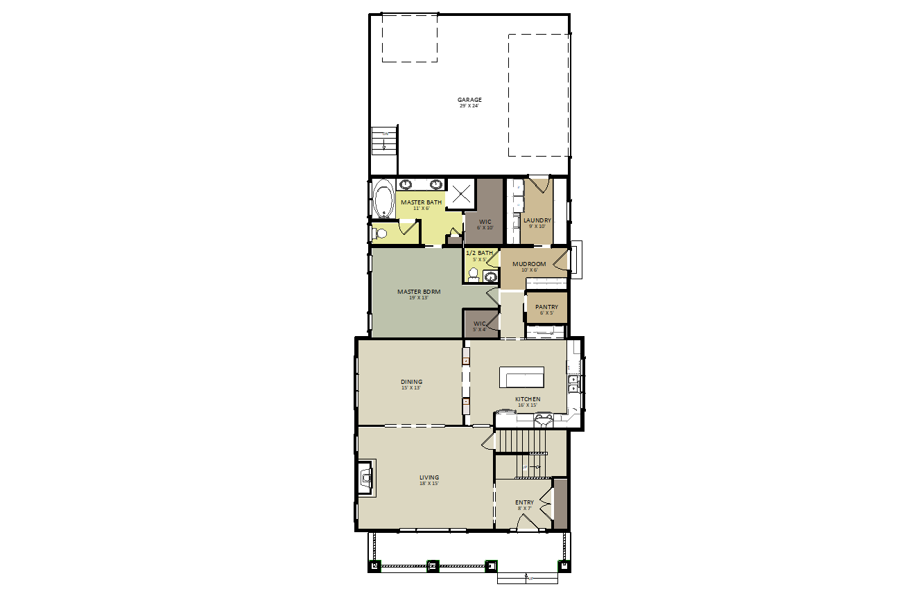 Balsam First Floor Floor Plan